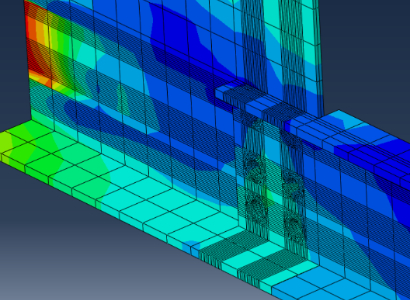 Abaqus中多孔栓接结构在多接触条件下的螺栓预紧力施加实例的图13